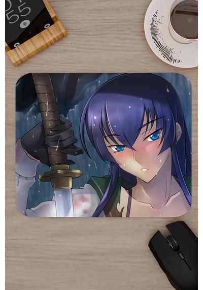 Highschool Of The Dead Anime V2 - 22x18 Gaming Kauçuk Kaymaz Taban Mouse Pad Fare Altlığı