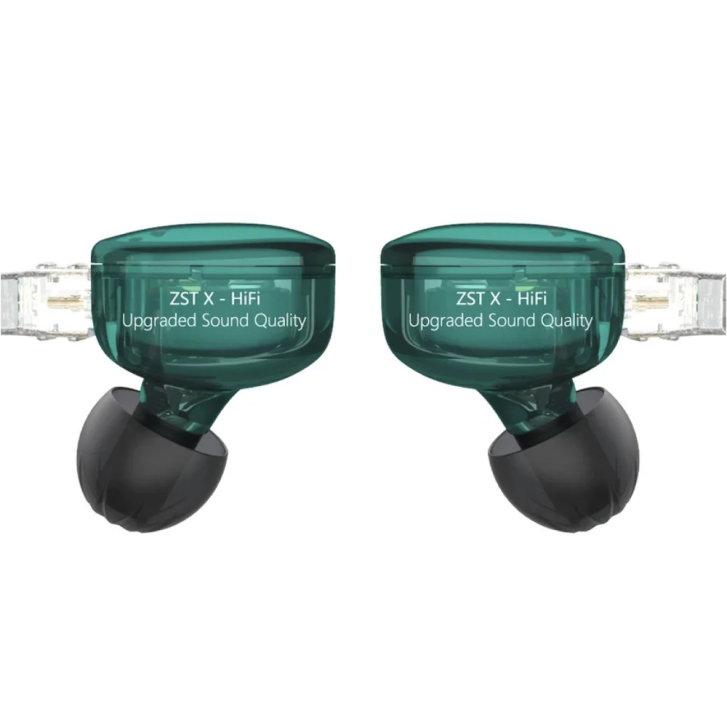 Kz Zst X Cyan Mikrofonlu 3.5mm Kulak İçi Hibrit Kulaklık Kz-zst-x-mıc-cyan