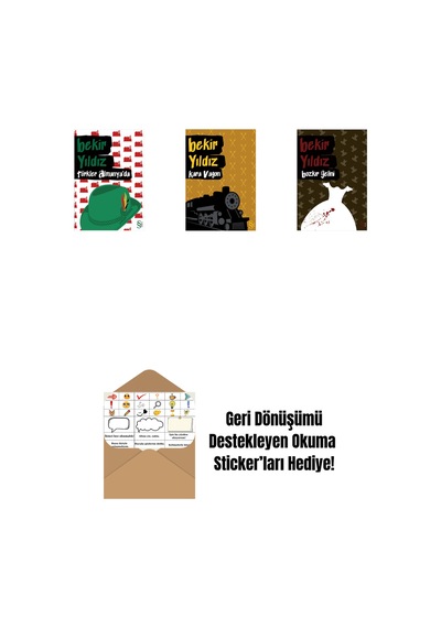 Türkler Almanya'da + Kara Vagon + Bozkır Gelini + Okuma Sticker'ları