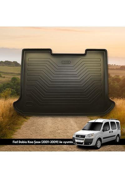Fiat Doblo 2001+ Uyumlu 3d Bagaj Havuzu Premium