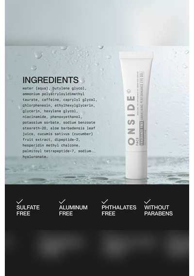 Onside Roll-on Parfümsüz Göz Çevresi Jeli 15ml