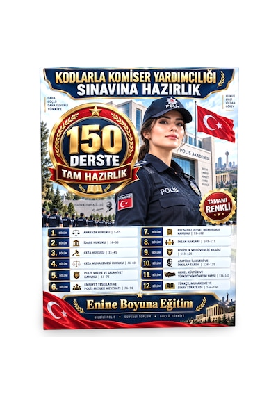 Kodlarla Komiser Yardımcılığı Sınavına Hazırlık