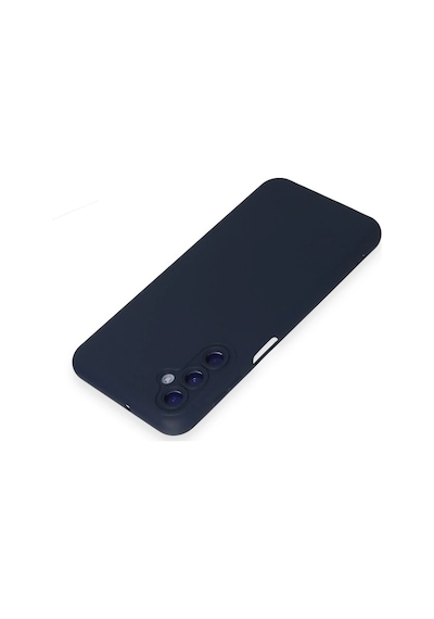 Newface - 929 - Samsung Galaxy M34 5g Kılıf Nano İçi Kadife Silikon - Kmrsfres - - Lacivert