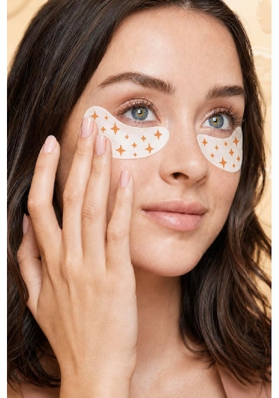 Skin Solu Glow C Vitamini Ve Bitkisel Özlü Kağıt Göz Altı Maskesi Aydınlatıcı Ve Nemlendirici Göz Altı Bakım Bandı 1 Çift