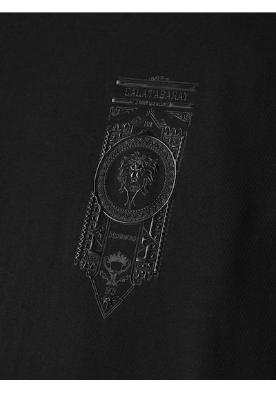 Gsstore X Midground Erkek Basic T-shirt E251228 Siyah Gsstore X Midground Erkek Basic T-shirt E251228 Siyah