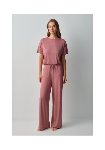 Suwen Bliss Pijama Takımı Wsh105100201458 Gül