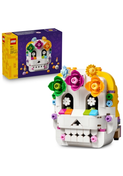 LEGO® Ölüler Günü 40811 – 9 Yaş ve Üzeri Çocuklar için Dekoratif Kafatası ve Sunak Modeli Oyuncak Yapım Seti, Hediye Fikri (471P)
