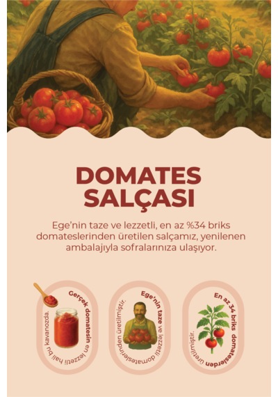 Domates Salçası - 650 Gr