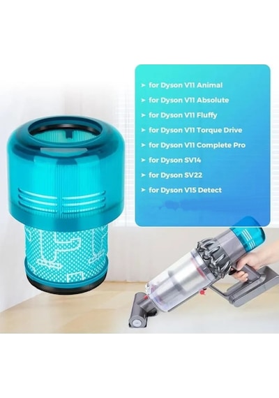 Dyson V15 Detect Uyumlu Yeşil Hepa Filtre 1 Adet