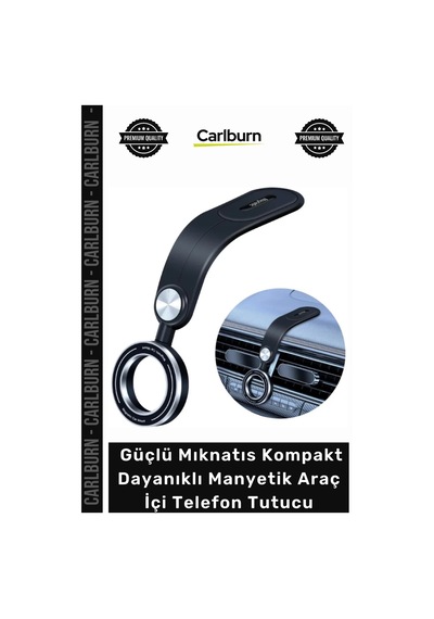 Özel Üretim Navigasyon Uyumlu Güçlü Mıknatıs Kompakt Dayanıklı Manyetik Araç İçi Telefon Tutucu