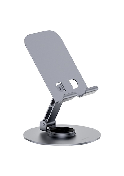 Wiwu Zm-014 Taşınabilir Katlanabilir 360 Derece Dönebilen Metal Telefon Ve Tablet Standı Gri