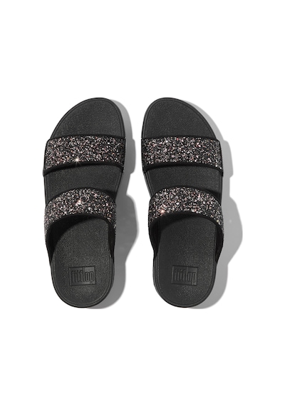Roncato C55 Black Multi Terlik Kadın Diğer Je5-c33/c55 Fitflop Lulu Multi-tonal Glitter Slides Siyah
