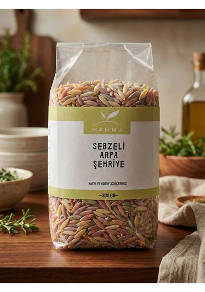 Mamma Emada Organik Sebzeli Arpa Şehriye