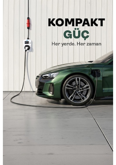Hims Hcts-22-b 22kw Kilitli Soketli Beyaz Taşınabilir Araç Şarj Cihazı