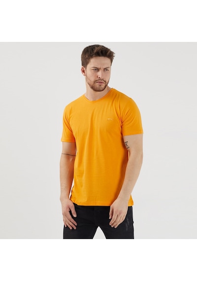 Slazenger SANDER KTN Erkek  Turuncu Tişört