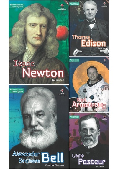 Tübitak Bilim İnsanlarının Yaşam Öyküleri 5 Kitap Set 10 Yaş+