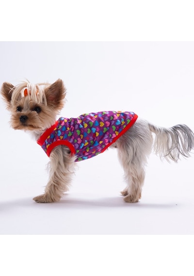 Hearts Tişört Kedi Köpek Tişörtü-kedi Köpek Kıyafeti