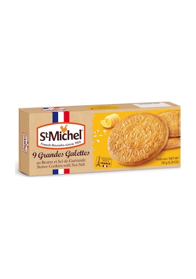 St. Michel Tereyağlı Deniz Tuzlu 150 G - 4 Adet Tarı
