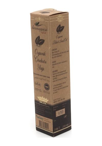 Harmanyeri Organik Çörekotu Yağı 250 ML