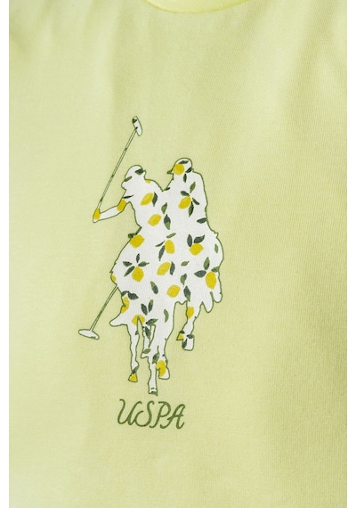 U.s. Polo Assn. Kız Bebek Sarı Bebek Takım Sarı