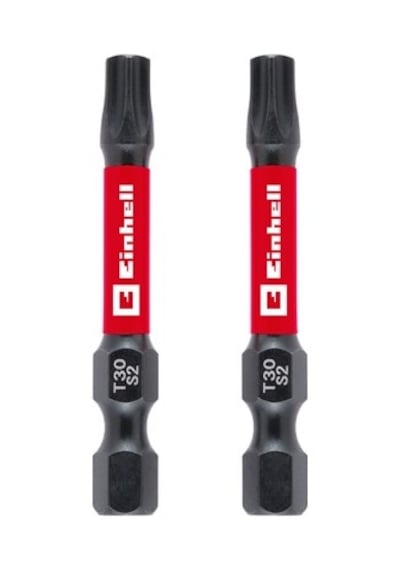 2 Parça 50 Mm Darbeli Bit Seti, T30 S2 Çelik Kalitesi