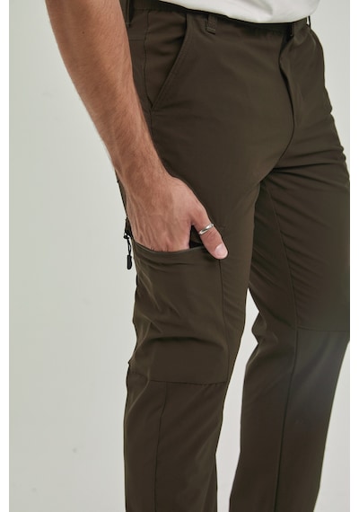 Camp Scoutland Camp529 Outdoor Tactical Su İticili Likralı Yazlık Erkek Taktik Pantolon Haki