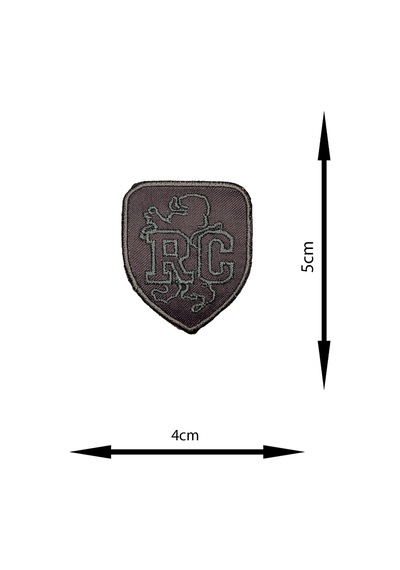 Ütü Ile Yapışan Arma - Patch - Delik Yama Set-4 Modeli Gri 4'lü Set - 327723867