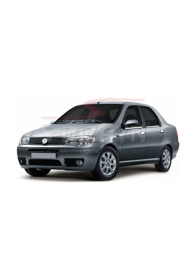 Fiat Albea Krom Cam Çıtası 4 Parça P.Çelik 2002-2012
