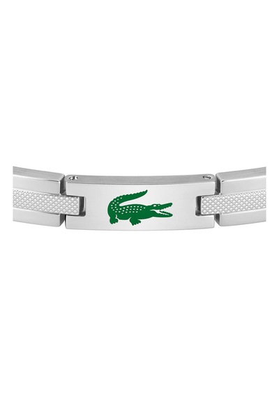 Lacoste Lacj2040625 Erkek Bileklik Metalik Gri
