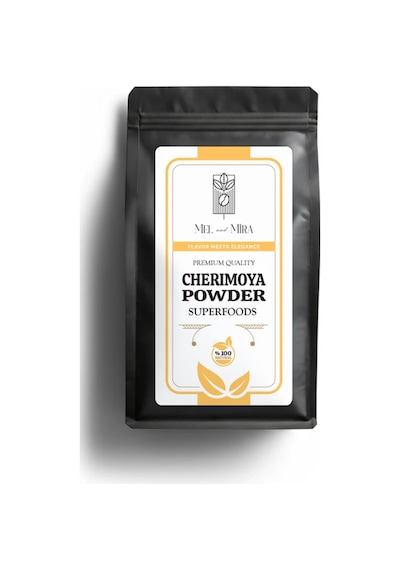 Organik Çerimoya Meyvesi Tozu 100g, Premium Cherimoya Powder, Organik Vegan Katkısız