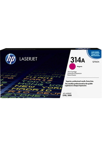 Hp 314A-Q7563A Kırmızı Toner 2700-3000