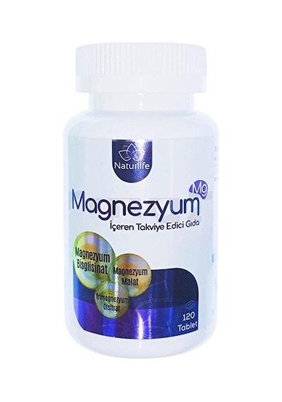Naturlife Magnezyum İteg 120 Tablet