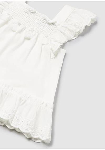 Kız Bebek Krem Bluz 01197-031 Pembe