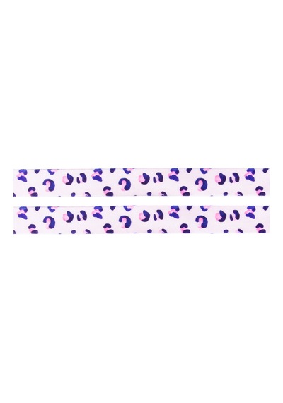Patterned Recycled H-type Harness Pembe - Pudra