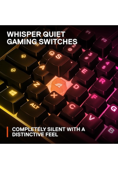 Steelseries Apex 3 Rgb Oyun Klavyesi 10 Bölgeli Rgb Aydınlatma Ip