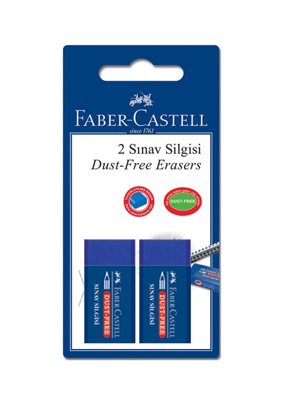 Faber Castell 2'li Sınav Silgisi