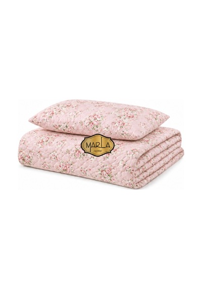 Tek Kişilik Pike Takımı 160x230 Cm Çok Amaçlı Yatak Örtüsü & Battaniye Pudra
