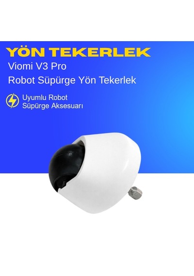 Viomi V3 Pro Robot Süpürge Yön Tekerlek
