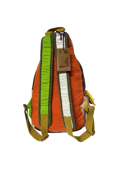 Old Cotton Cargo Kaliteli Laptop Bölmeli Vintage Disayn Sırt Gezi Çantası New Minola 25 Cm X 36 Cm Gri
