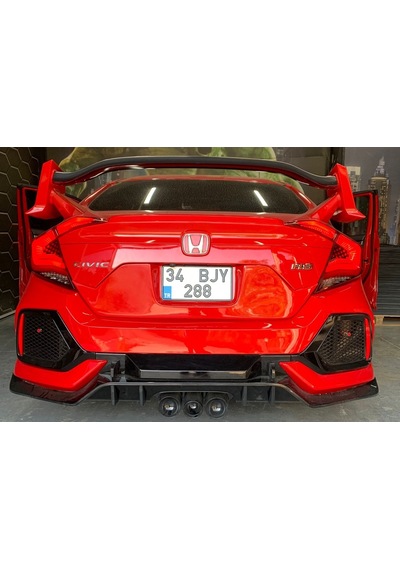 Honda Civic Fc5 Kare Plakalik 2016-2022 547418176