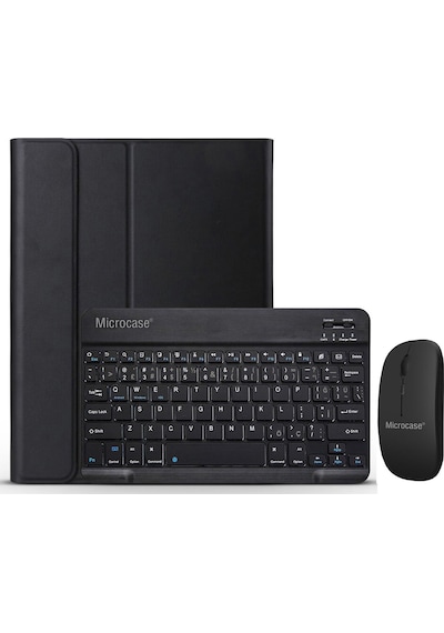 Xiaomi Uyumlu Pad 6/6 Pro Bluetooth Klavye Ve Mouse + Standlı Kılıf-bkk6