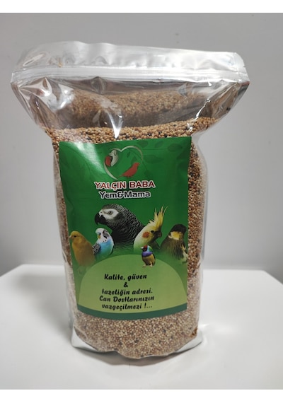 YALÇIN BABA YEM MAMA MİX MUHABBET KUŞU YEMİ 1,5 KG