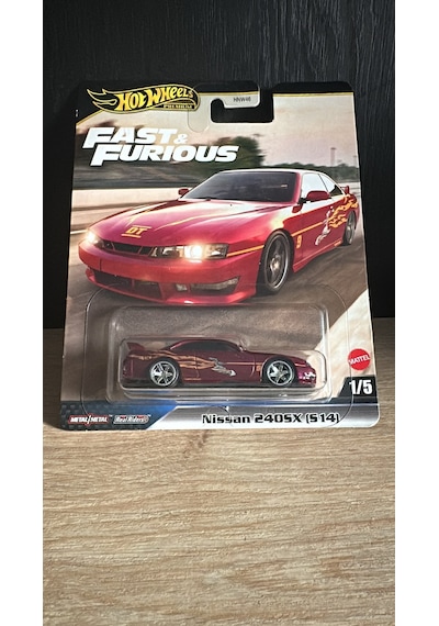 Hot Wheels Premium Nissan 240sx S14 Kırmızı