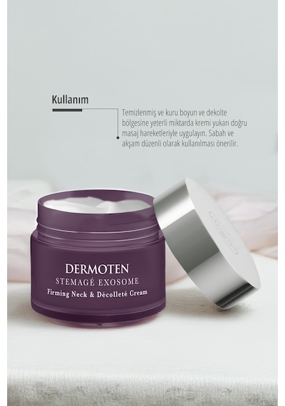 Dermoten Stemage Exosome Sıkılaştırıcı Boyun Ve Dekolte Kremi 50 Ml Neck And Decollete Cream