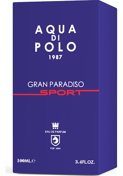 Aqua Di Polo 1987 Gran Paradiso Sport Metal Şişe Erkek Parfüm EDP 100 ML