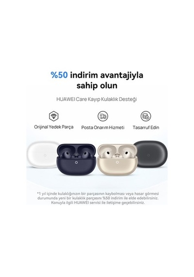 Huaweı Freebuds Pro 5 Kum Beji Tws Kulak İçi Bluetooth Kulaklık, Çift Sürücülü Yapay Zeka Gürültü