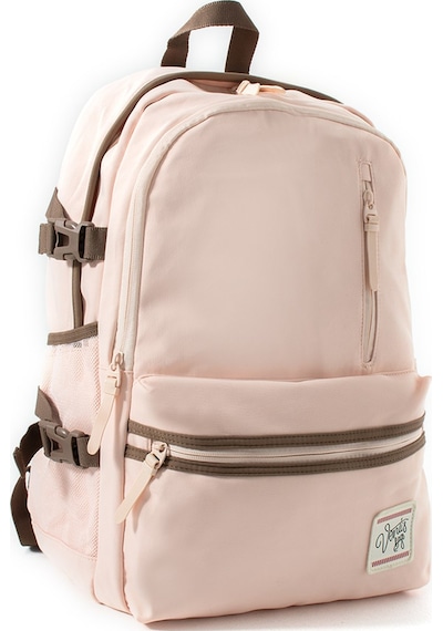 Ventis Quality Unisex, Ultra Hafif, Çok Cepli, Sırt Çantası Pudra Pembe Model: Vnt-3c