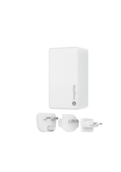 Mophie Çift Çıkışlı Seyahat Şarj Cihazı