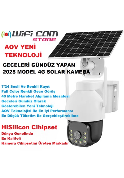Geceyi Gündüz Gösteren 4g Solar Kamera Geceyi Gündüz Gösteren 4g Solar Kamera