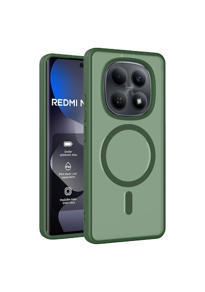 Joko Xiaomi Redmi Note 15 Pro Plus 5g Jota Magsafe Kapak - Koyu Yeşil 0.2M-Çok Renkli